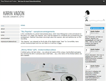 Tablet Screenshot of karinvadon.com